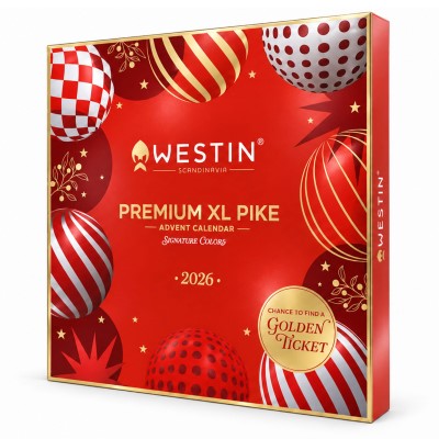Westin Premium XL Pike Advent Calendar 2026 - Adventskalender 54 x 54 x 5,5cm