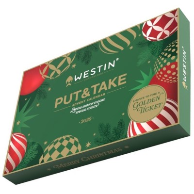 Westin Put & Take Advent Calendar 2026 - Adventskalender 39 x 26 x 4cm