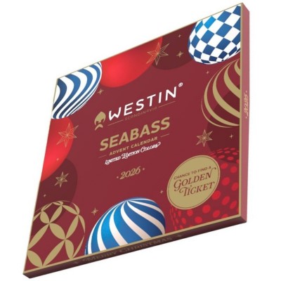 Westin Premium Seabass Advent Calendar 2026 - Adventskalender 51 x 49 x 3cm