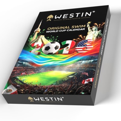 Westin 2026 Original Swim World Cup Calendar - Kalender 51 x 33 x 6 cm - 34 Swim Glidebait