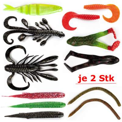 Angel Domäne Softbait Big Pack 24er Pack