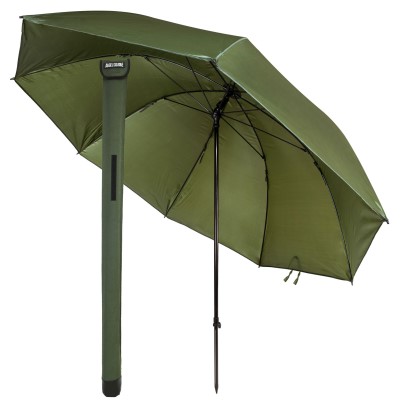 X2 Bundle: PVC Nubrolly Angelschirm Bogenmaß 2,50m & Schirmtasche,