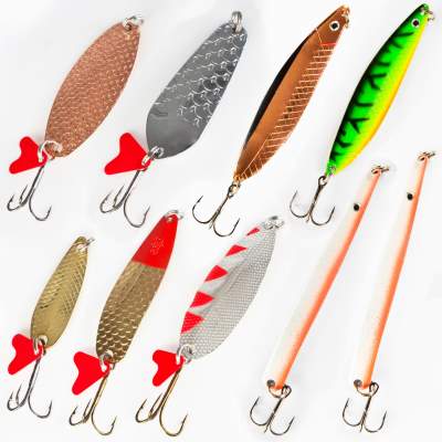 Meerforellen Blinker Set Seatrout Season 9teilig