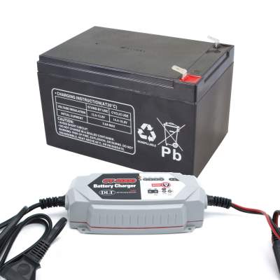 Akku Lade Set 12V- 12Ah mit 12V Lader