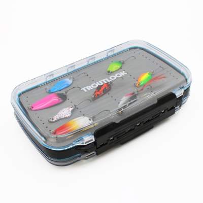 Troutlook Spoon Set 4, mit Forellen Spoon Box