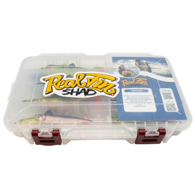 Senshu Real Fin Shad Promo Box - Kunstköderset 38 Teile