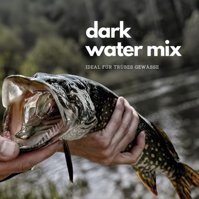 Gummifisch Mix Dark Water - 10-16 cm