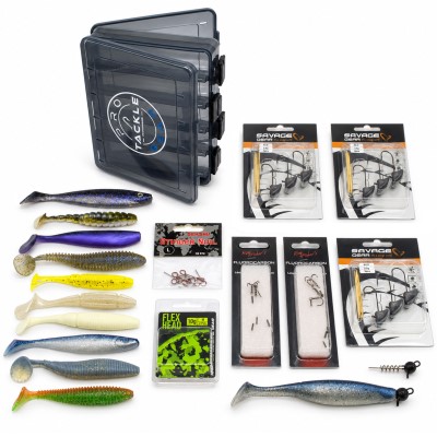 Ready-2-Catch Lure Box - Kunstköderset Zander - 12 - 15 cm, 30tlg.