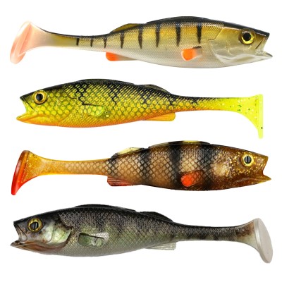 LMAB KØFI (KÖFI) Perch Bundle Gummifisch Set 14cm