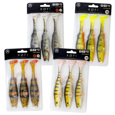 LMAB KØFI (KÖFI) Perch Bundle Gummifisch Set 14cm