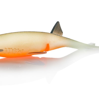 Senshu Pelaga Shad + Head Set, 16cm - Hot Olive