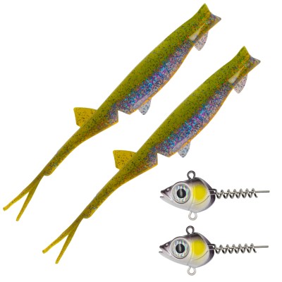 Senshu Pelaga Shad + Head Set, 16cm - Ayu Flash