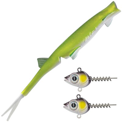 Senshu Pelaga Shad + Head Set, 24cm - Green Sprat - 46g - 1 Stück