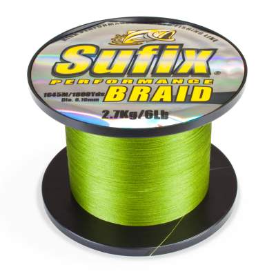 Sufix Performance Braid Low Viz 1m von der Großspule 1m von der Großspule - low viz - TK2,7kg