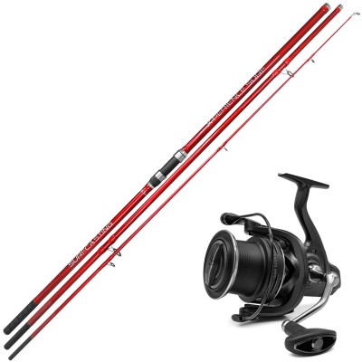 Team Deep Sea X-Perience Surf + SJØRO SURF C800 420cm - 100-200g - 3tlg - 660g