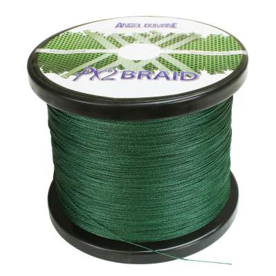 Angel Domäne PX2 Braid geflochtene Schnur 1m von der Großspule 0,40mm grün 1m - 0,4mm - grün - 26,85kg