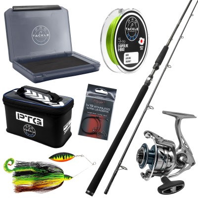 Angelset - Pike Attack - Raubfischset 8'3 XH - 2,48m - 20-80g - 2tlg