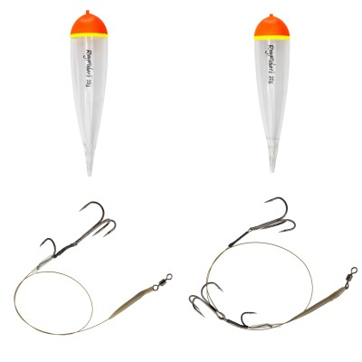 Pike Attack - Deadbait-set All in - Raubfischset Rute + Rolle + Schnur inkl Zubehör