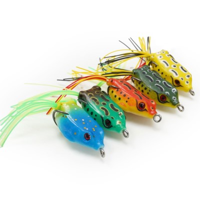 Fish-XPro Frog Set inkl. Tackle Box - Topwaterköder 20x14x4cm