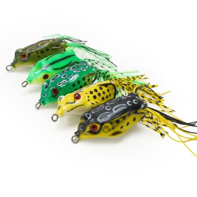 Fish-XPro Frog Set inkl. Tackle Box - Topwaterköder 20x14x4cm