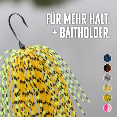 Tackle P*rn Skirted Jig Set 5g - 6 Stück