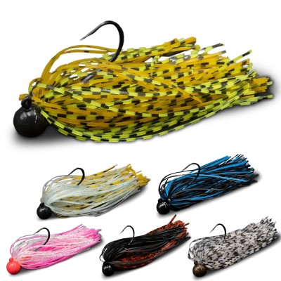 Tackle P*rn Skirted Jig 5g Set 3