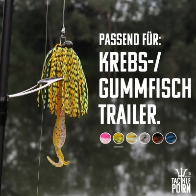 Tackle P*rn Skirted Jig 5g Set 3