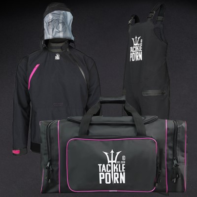Tackle Porn Pink Popper - Jacket + Pants + Travel Bag