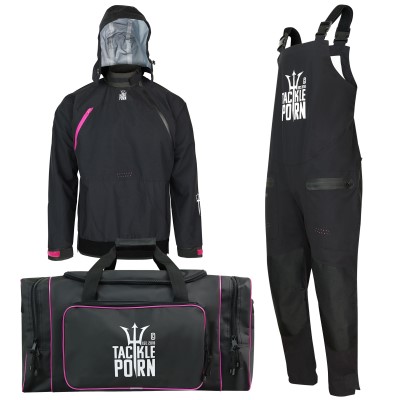 Tackle Porn Pink Popper - Jacket + Pants + Travel Bag