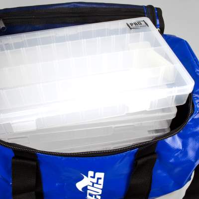 Team Deep Sea Heavy Duty Blue Bootstasche inkl. 5 Boxen blau