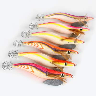 Action Octopus Squid Jig Invader 6er Set