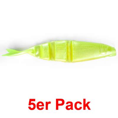 Angel Domäne Magic Soft Swimbait, 10,5cm, chartreuse 5er Pack 10,5cm - chartreuse - 5Stück