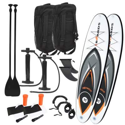 Waterside Missle SUP Stand Up 335cm Doppelpack, 2 Stück