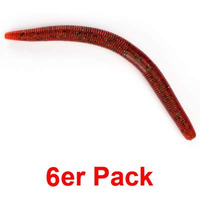 Angel Domäne XH Finesse Worm, 13,0cm, Devilstar Glitter 6er Pack 13cm - Devilstar Glitter - 6Stück