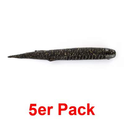 Angel Domäne Finesse Stick Fish, 15,0cm, Dark Vader Glitter 5er Pack, 15cm - Dark Vader Glitter - 5Stück
