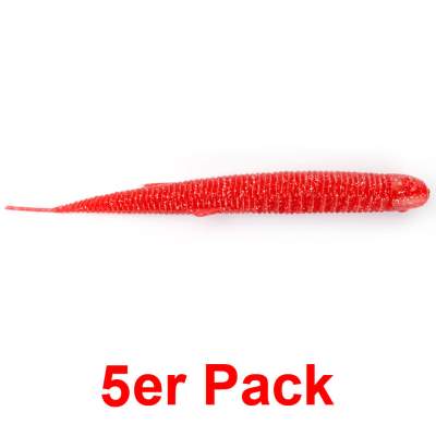 Angel Domäne Finesse Stick Fish, 15,0cm, Strawberry Glitter 5er Pack 15cm - Strawberry Glitter - 5Stück