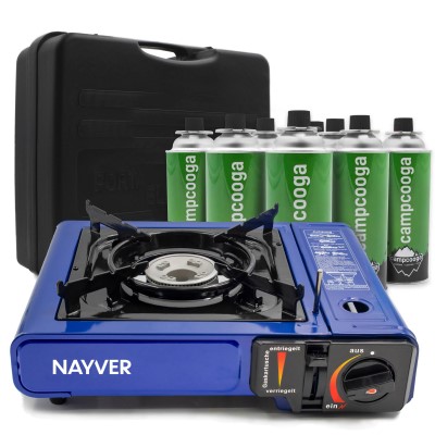 Kocher + 8 Gaskartuschen