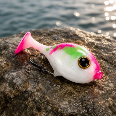 DLT PowerOrb Inline - Gummifisch 6cm - 10g - 5 Stück - inkl. Tacklebox