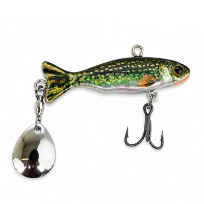 Fish-XPro LifeMetal Tail Spinner Set - Jig Spinner 4,5cm - 23g - 5 Farben