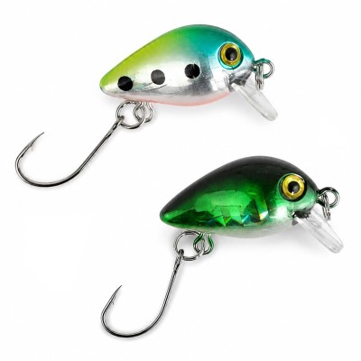 Troutlook Mini Lure Set - Wobblerset 10 Stück - Einzelhaken