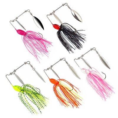 Fish-XPro Spinnerbait Set 10cm - 17g - 5 Farben