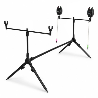 Fish-XPro Basic Rod Pod Complete Set - Rutenhalter für 2 Ruten