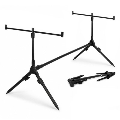 Fish-XPro Basic Rod Pod Complete Set - Rutenhalter für 3 Ruten