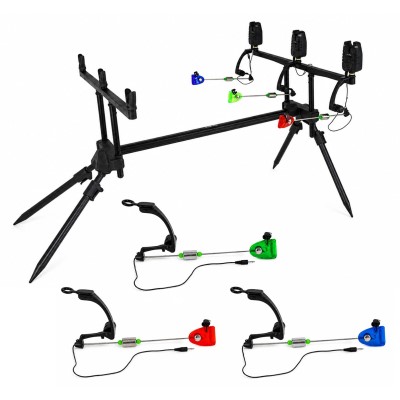 Fish-XPro Luxe Rodpod Complete - Rutenablage für 3 Ruten