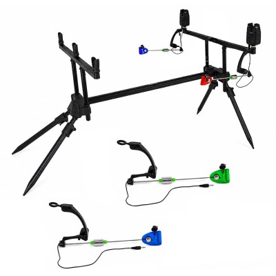 Fish-XPro Luxe Rodpod Complete für 2 Ruten