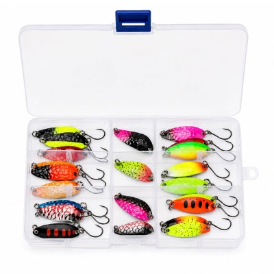 Troutlook Trout Spoon Set - Blinkerset 3g - 21 Teile