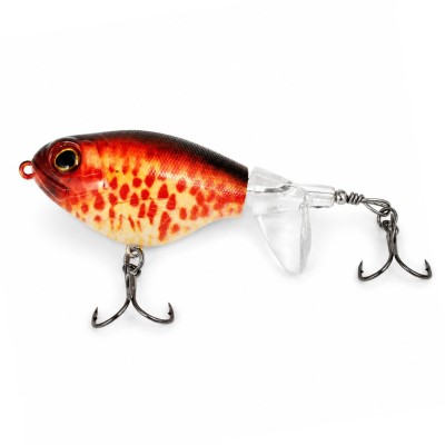 Fish-XPro Topwater Prop-Bait - Oberflächenköder 9cm - 14g - 5 Stück