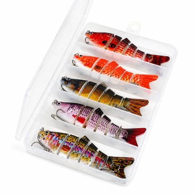 Fish-XPro Swimbait Kit 10cm - 17g - 5 Farben