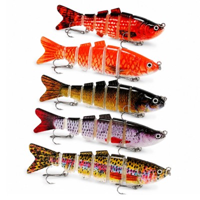 Fish-XPro Swimbait Kit 10cm - 17g - 5 Farben