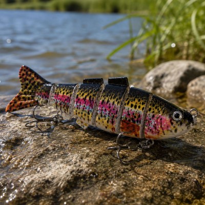Fish-XPro Swimbait Kit 10cm - 17g - 5 Farben